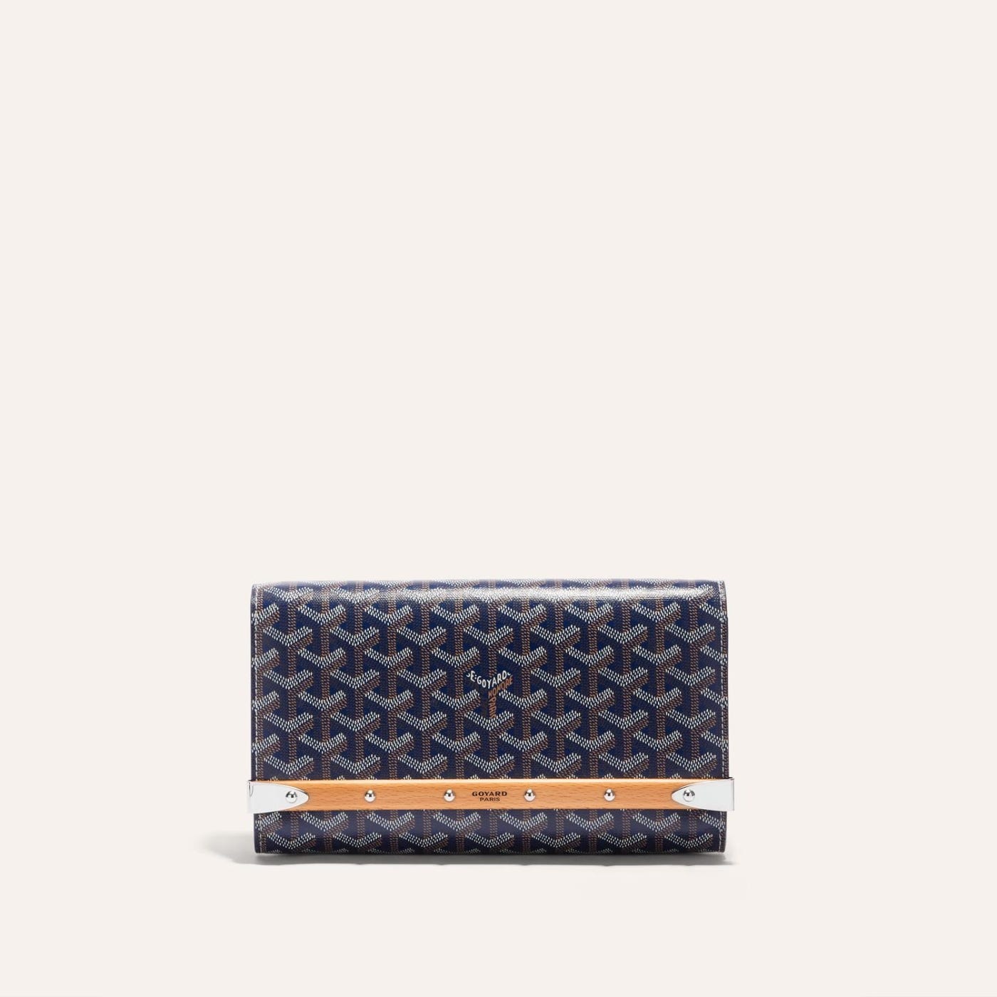 Goyard Monte-Carlo PM Clutch Navy Blue - Image 2